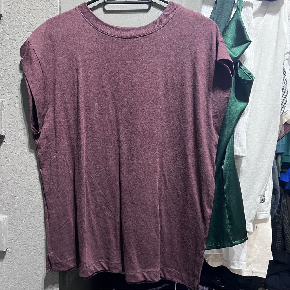 Brown Sleeveless Top